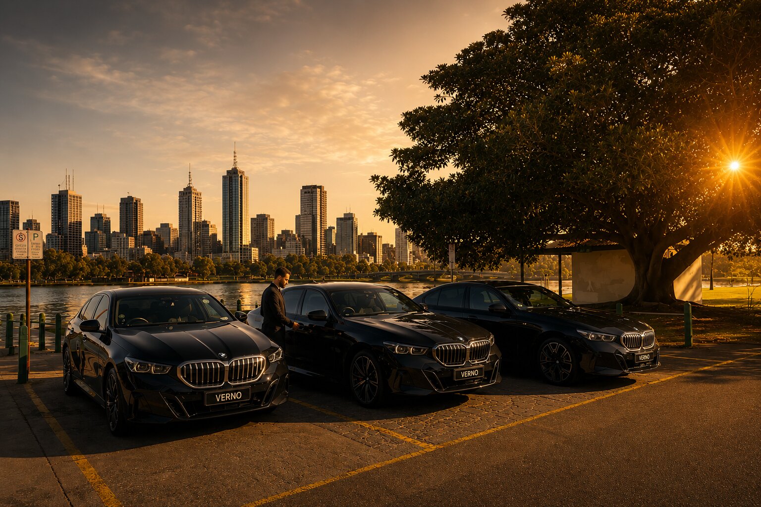 Airport Transfers Melbourne — VÉRNO Chauffeur BMW i5