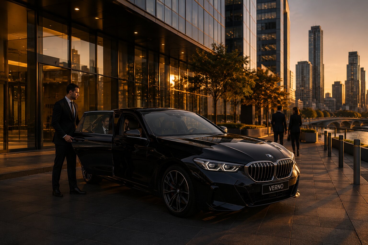 Corporate Travel Melbourne — VÉRNO Chauffeur BMW i5