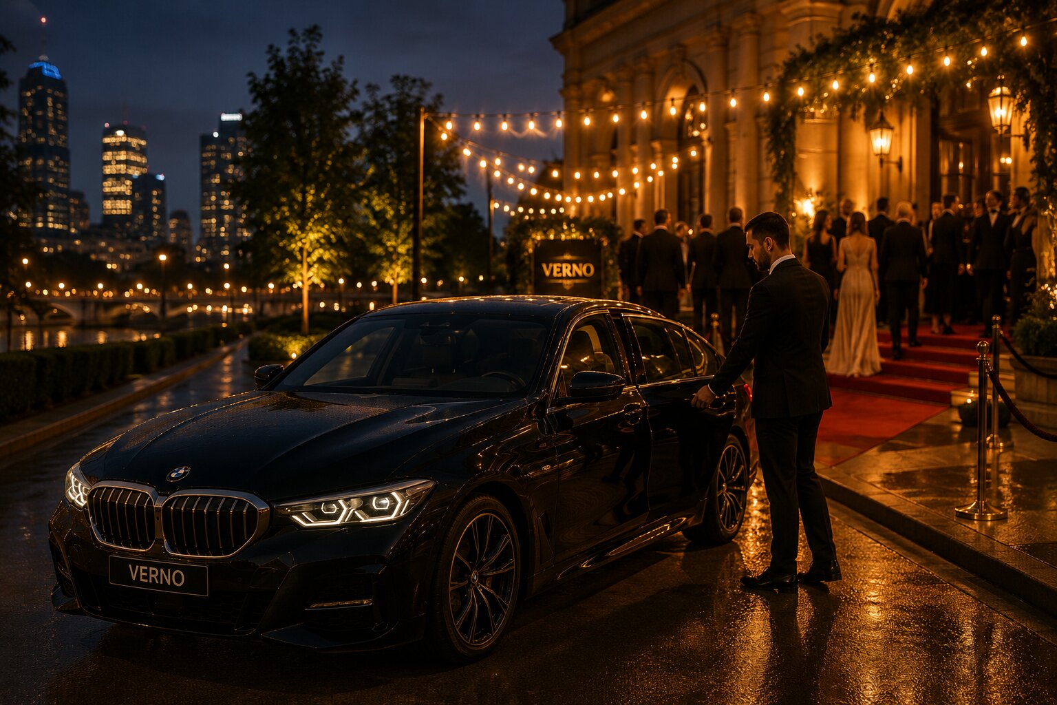 Events & Occasions Melbourne — VÉRNO Chauffeur BMW i5