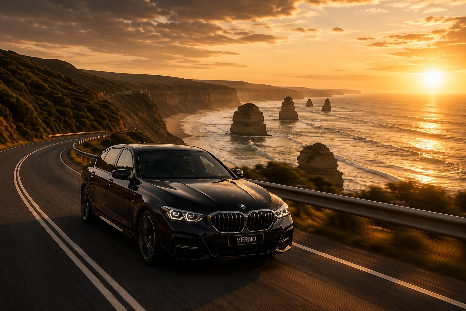 Private Hire Melbourne — VÉRNO Chauffeur BMW i5